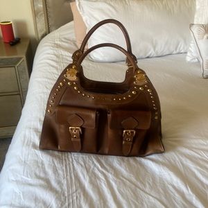 Brown purse brand miu miu good condition